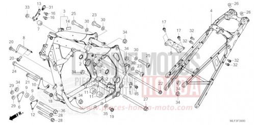 CARROSSERIE DE CHASSIS NT1100DR de 2024